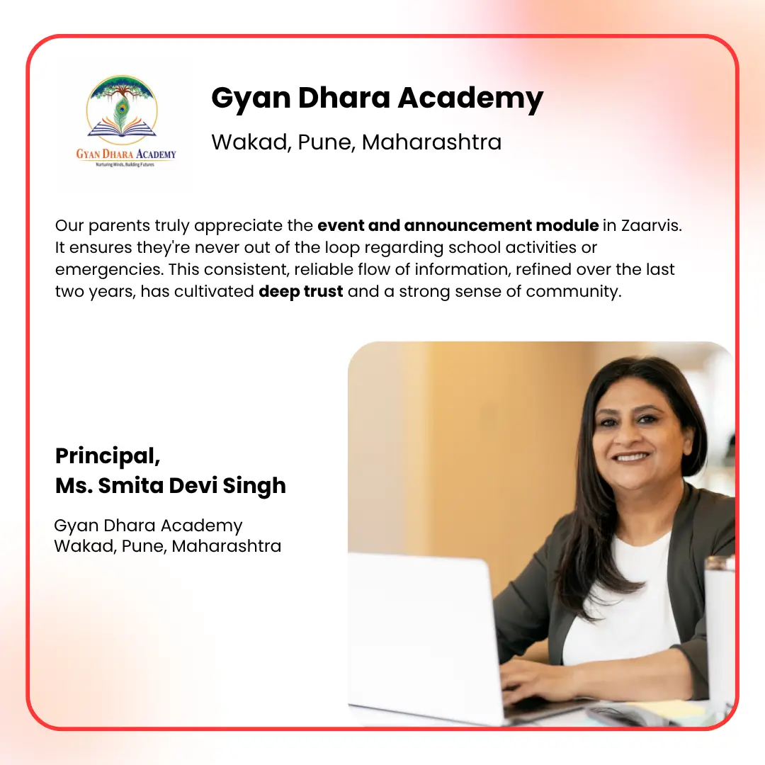 Award Principal, Gyan Dhara Academy